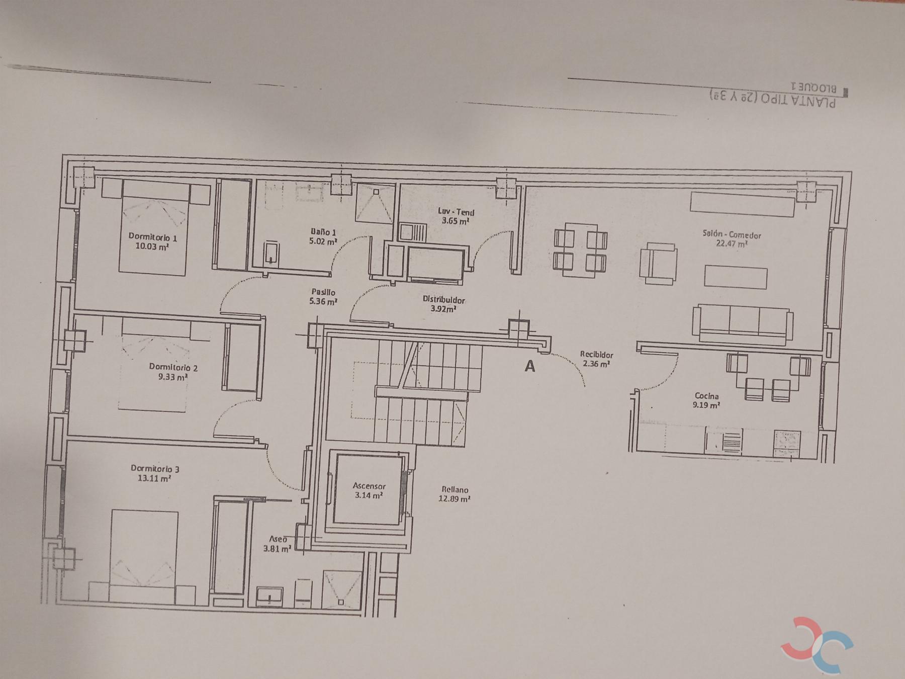 For sale of flat in Marín