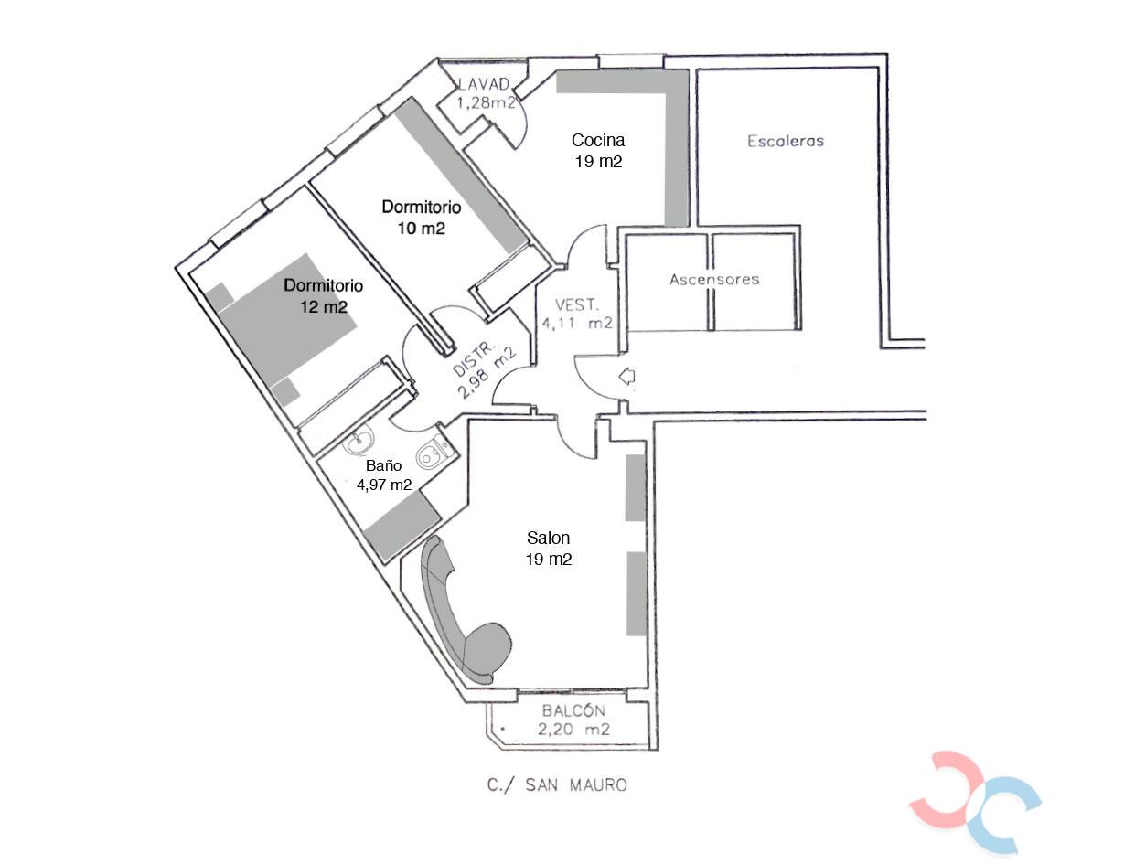 Venta de piso en Pontevedra