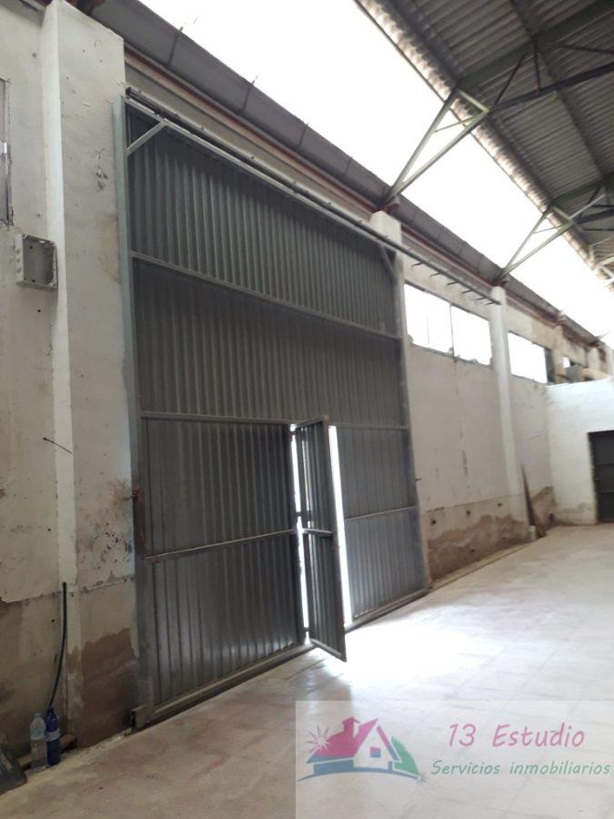 Alquiler de nave industrial en La unión
