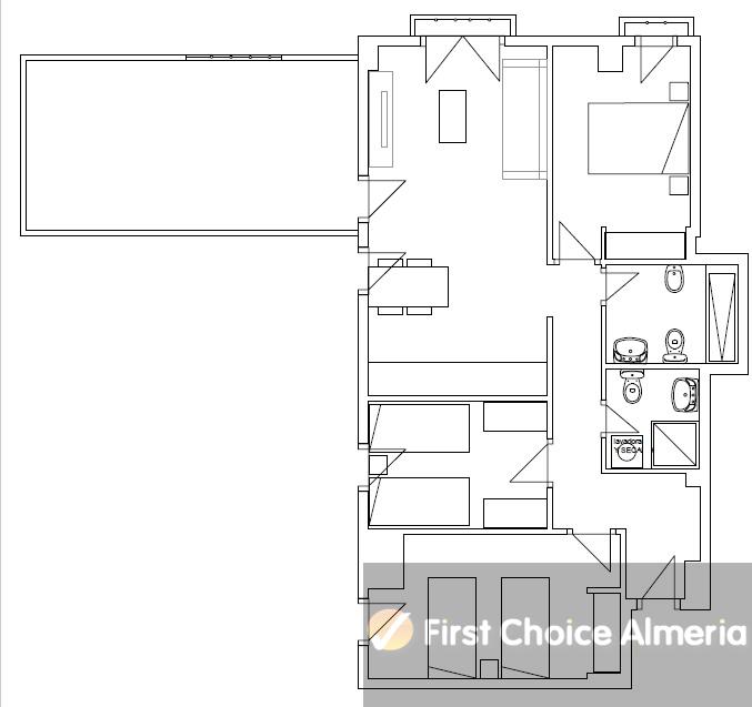 For sale of apartment in Vera