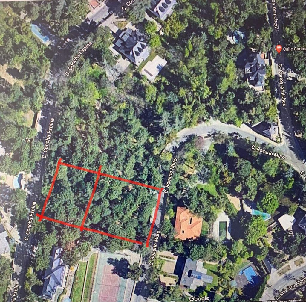 For sale of land in San Lorenzo de El Escorial