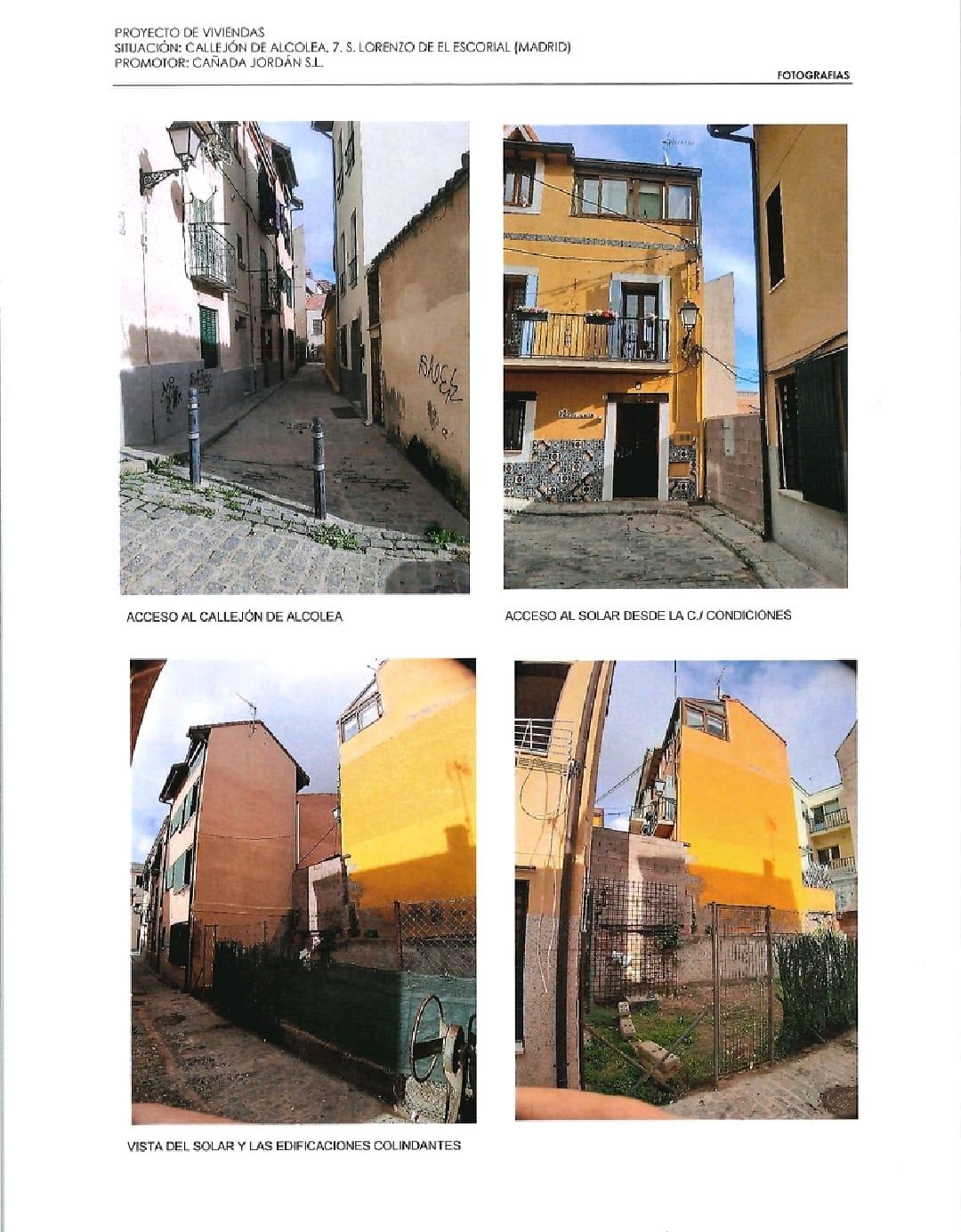 For sale of land in San Lorenzo de El Escorial