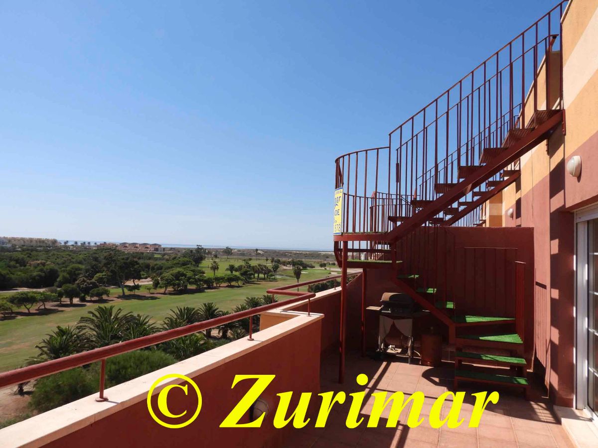 For sale of penthouse in Roquetas de Mar