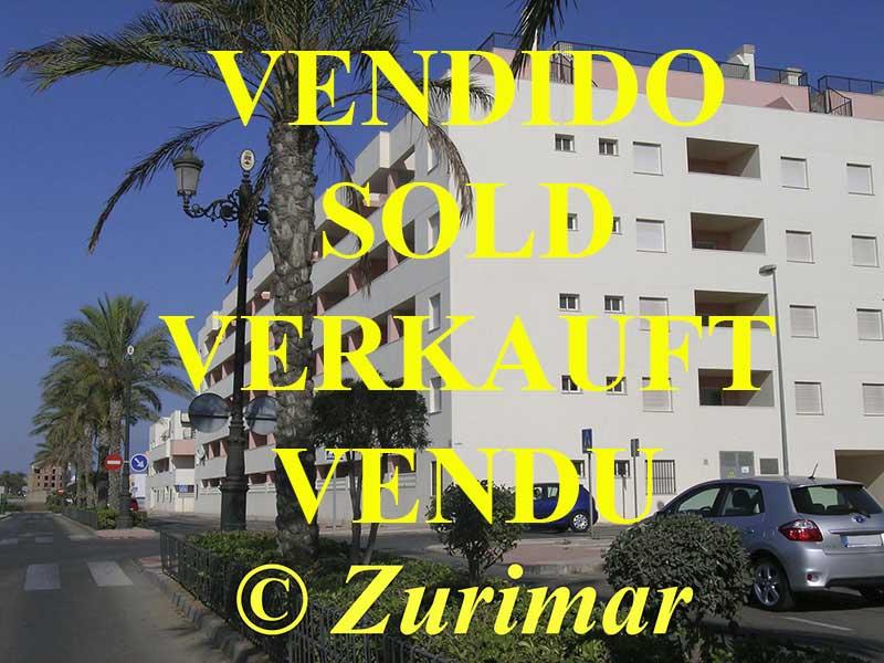 For sale of apartment in Roquetas de Mar