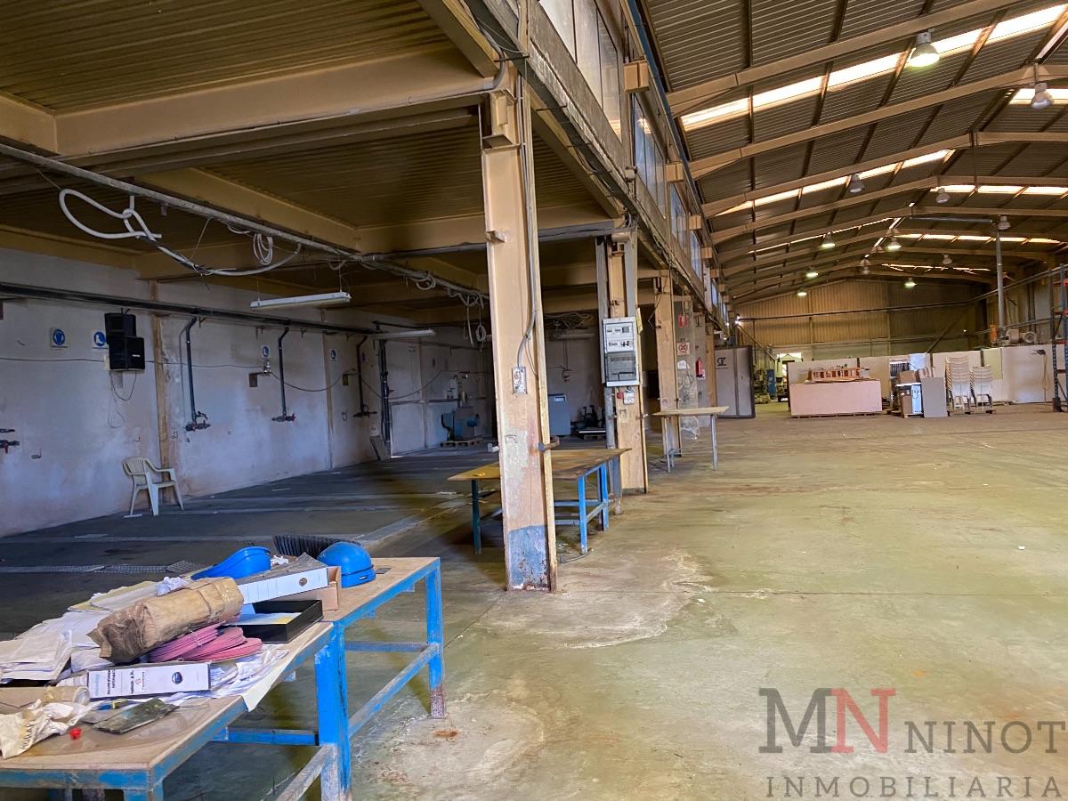 For rent of industrial plant/warehouse in Castellón