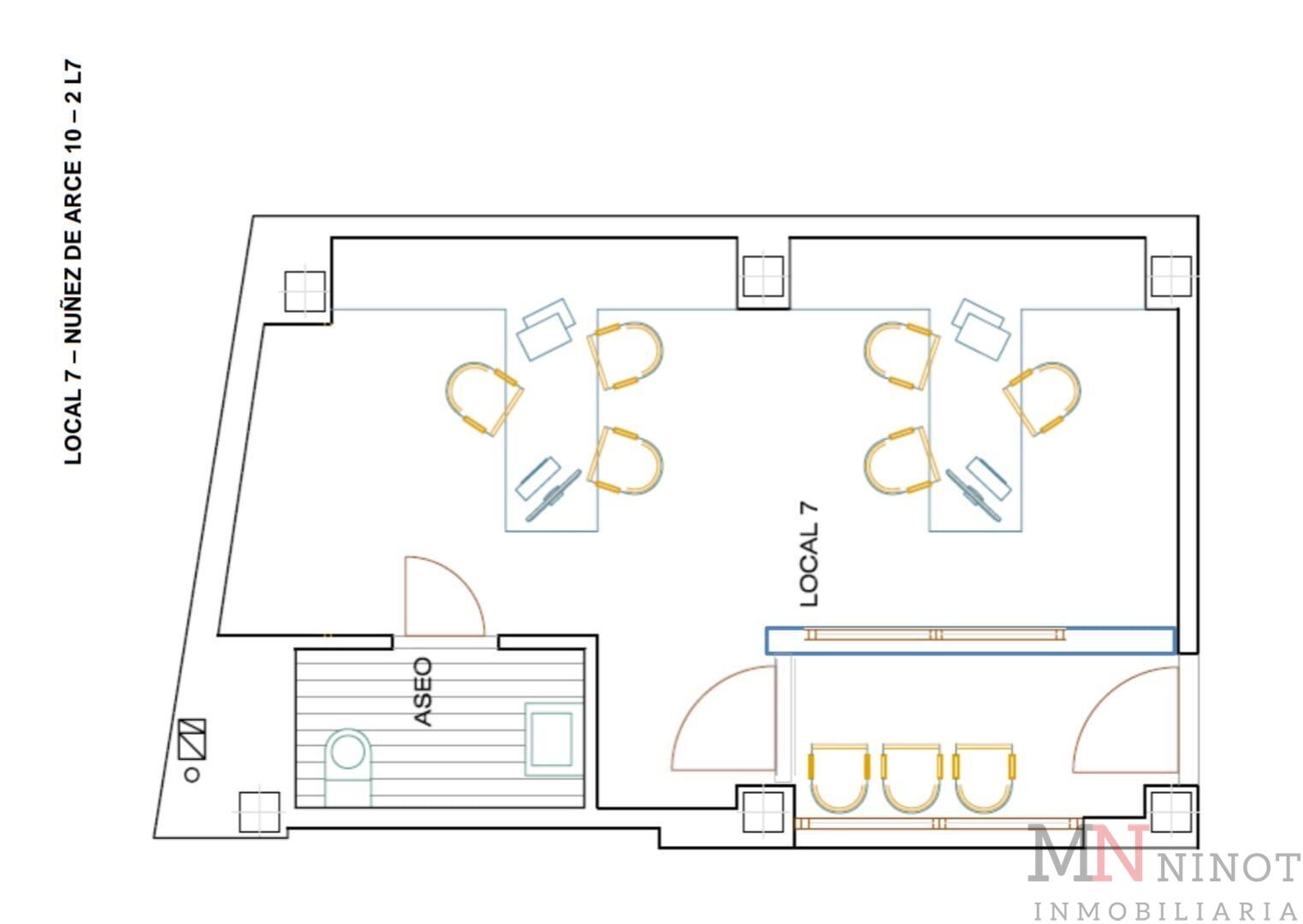 For rent of office in Castellón