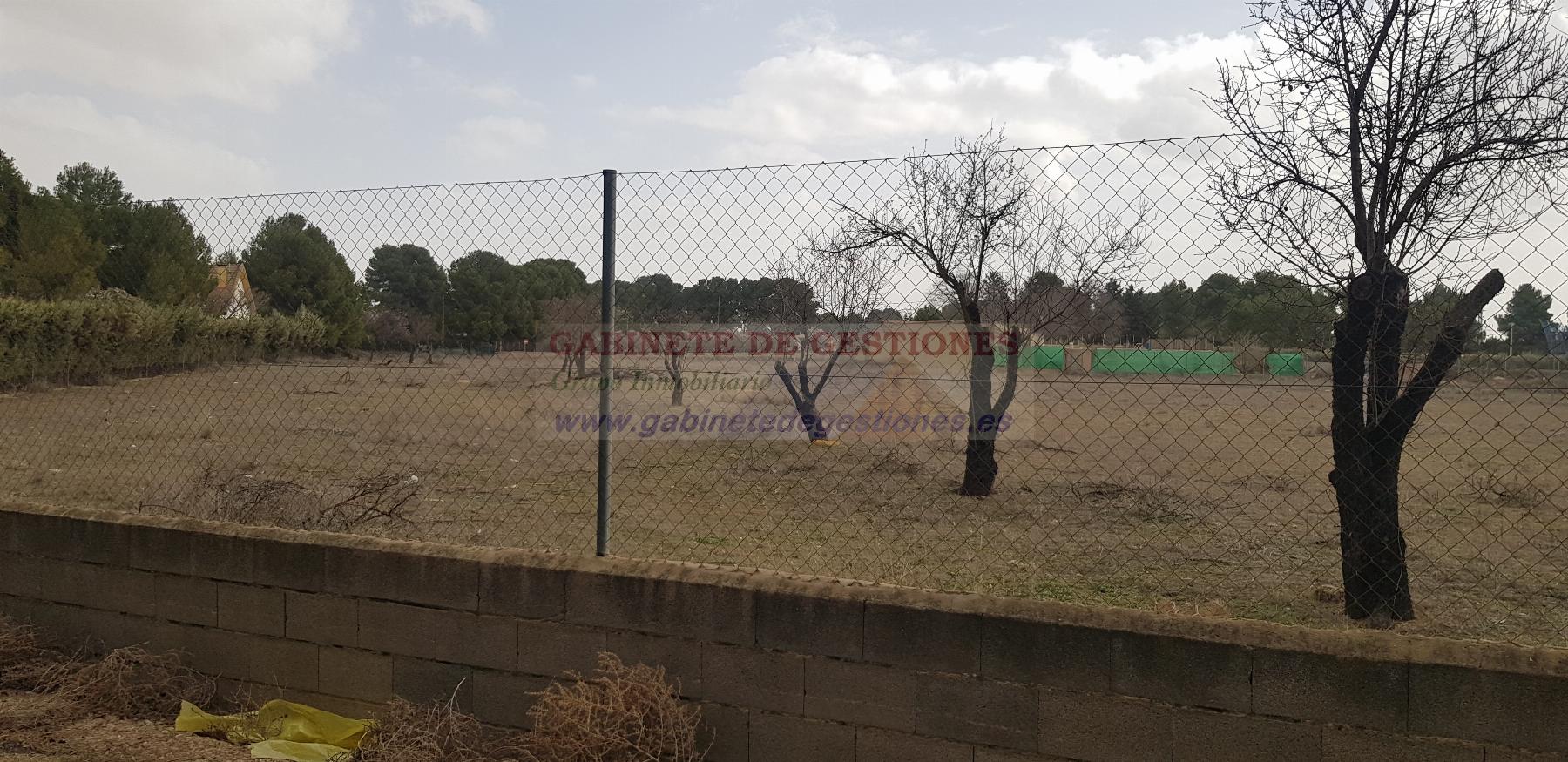 For sale of land in Albacete