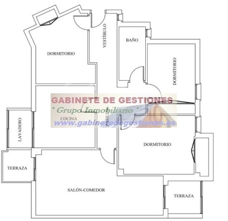 For sale of flat in Albacete