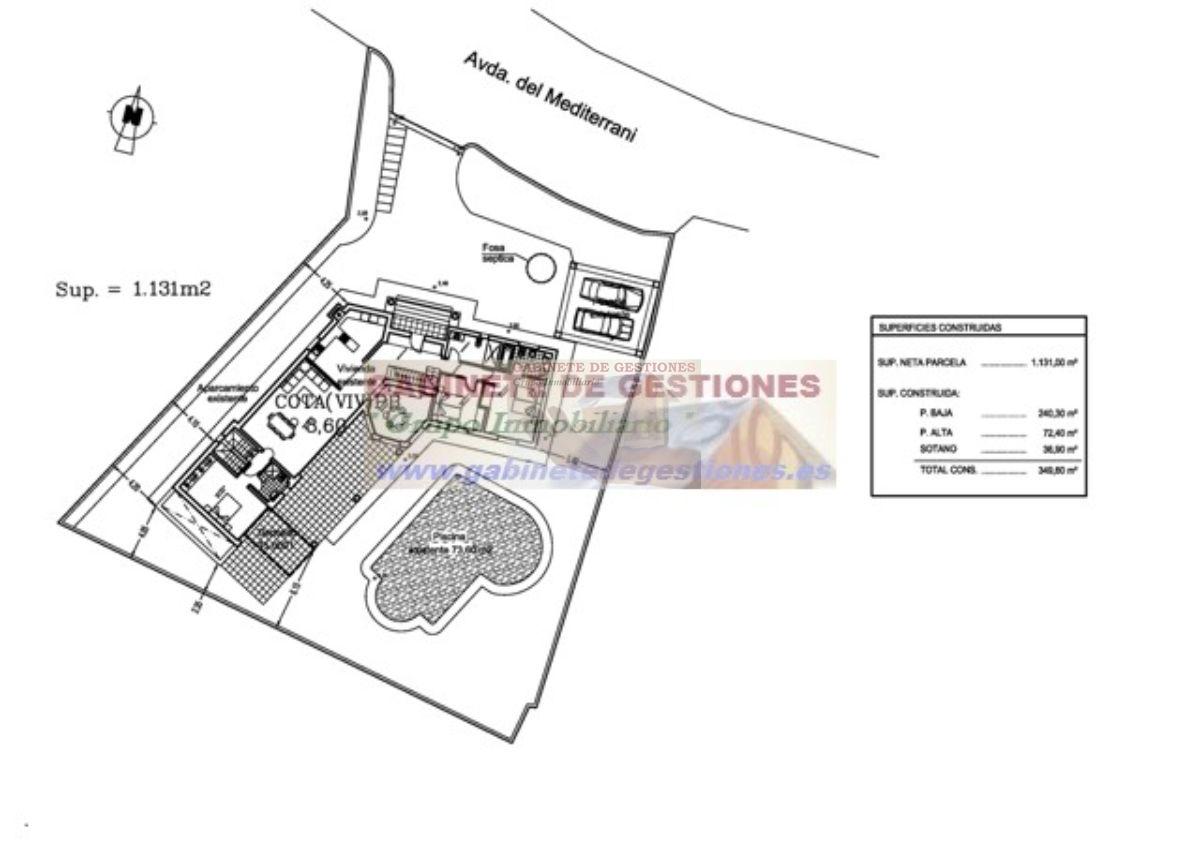Venta de chalet en Benissa