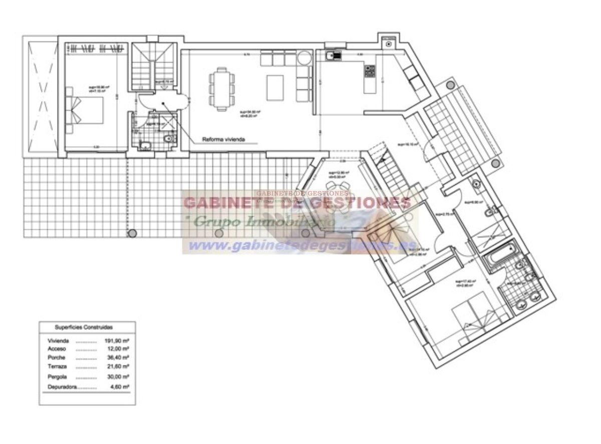 Venta de chalet en Benissa