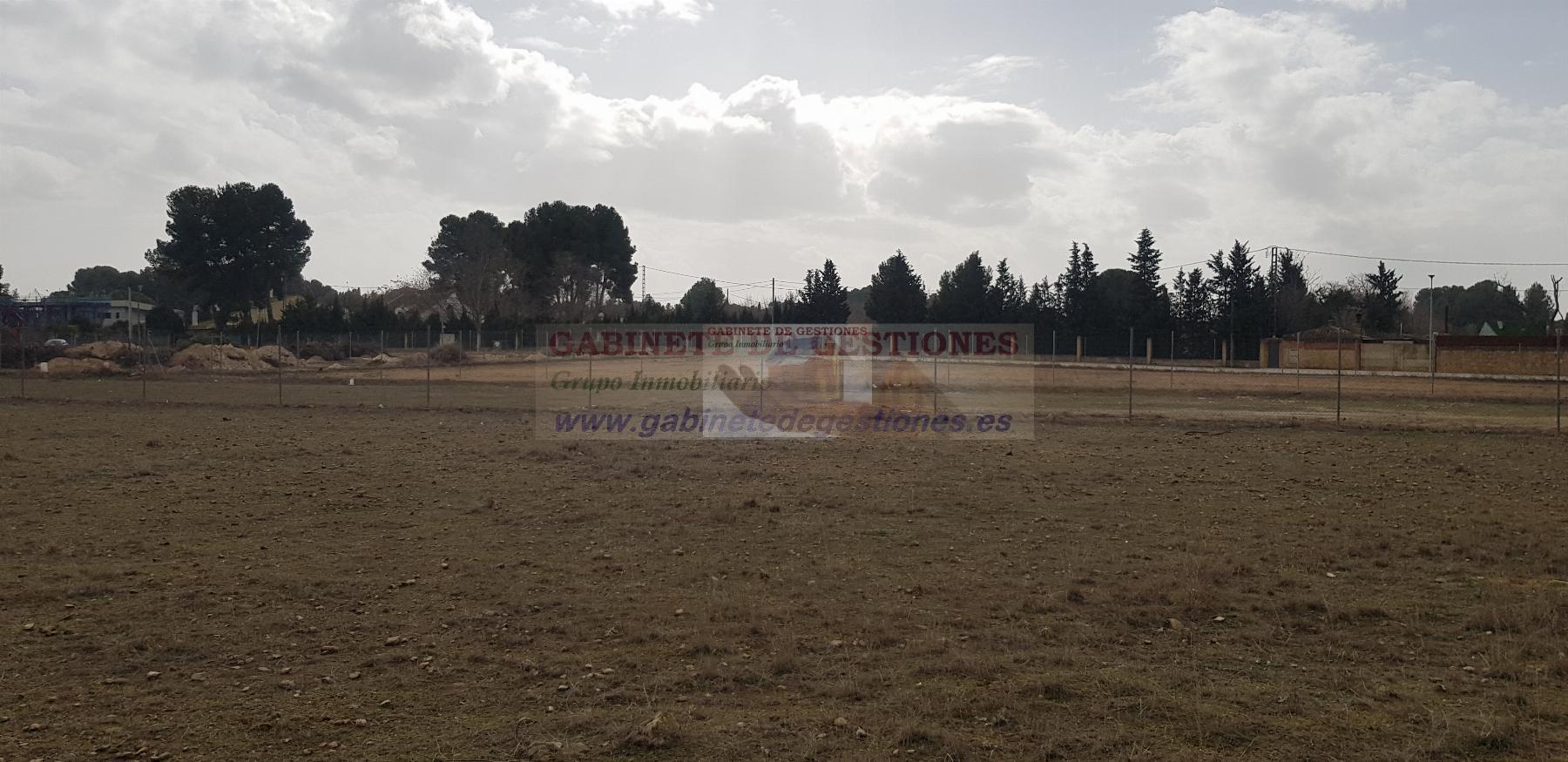 For sale of land in Albacete