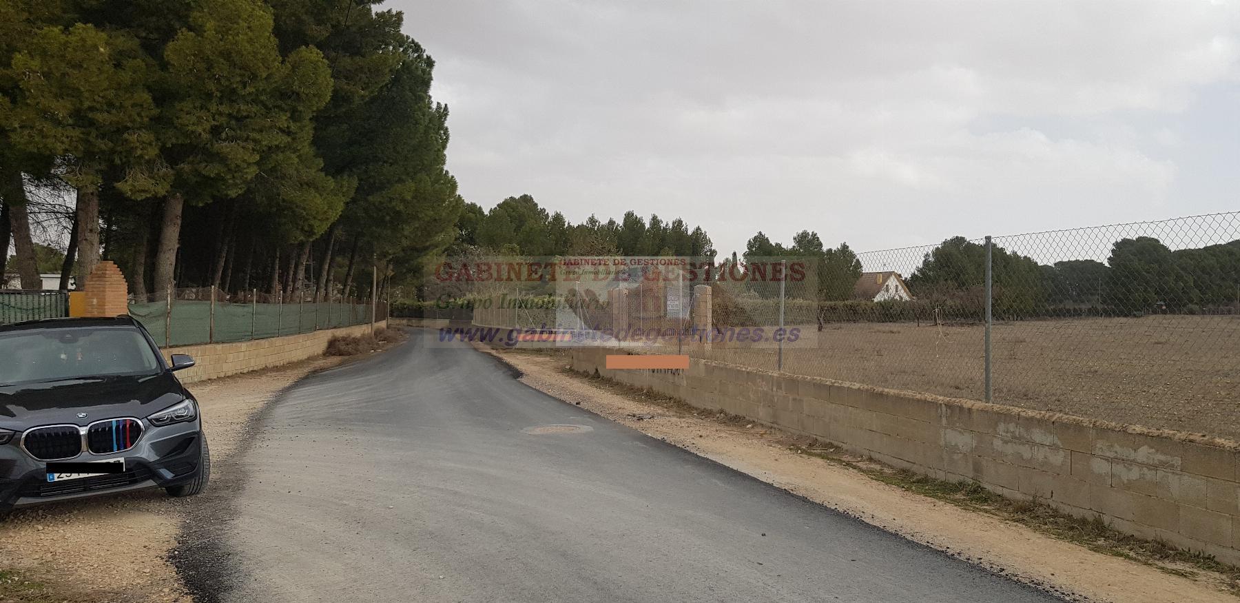For sale of land in Albacete
