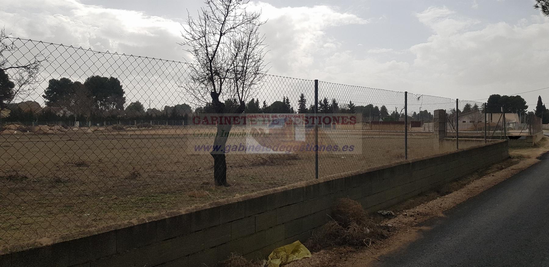 For sale of land in Albacete
