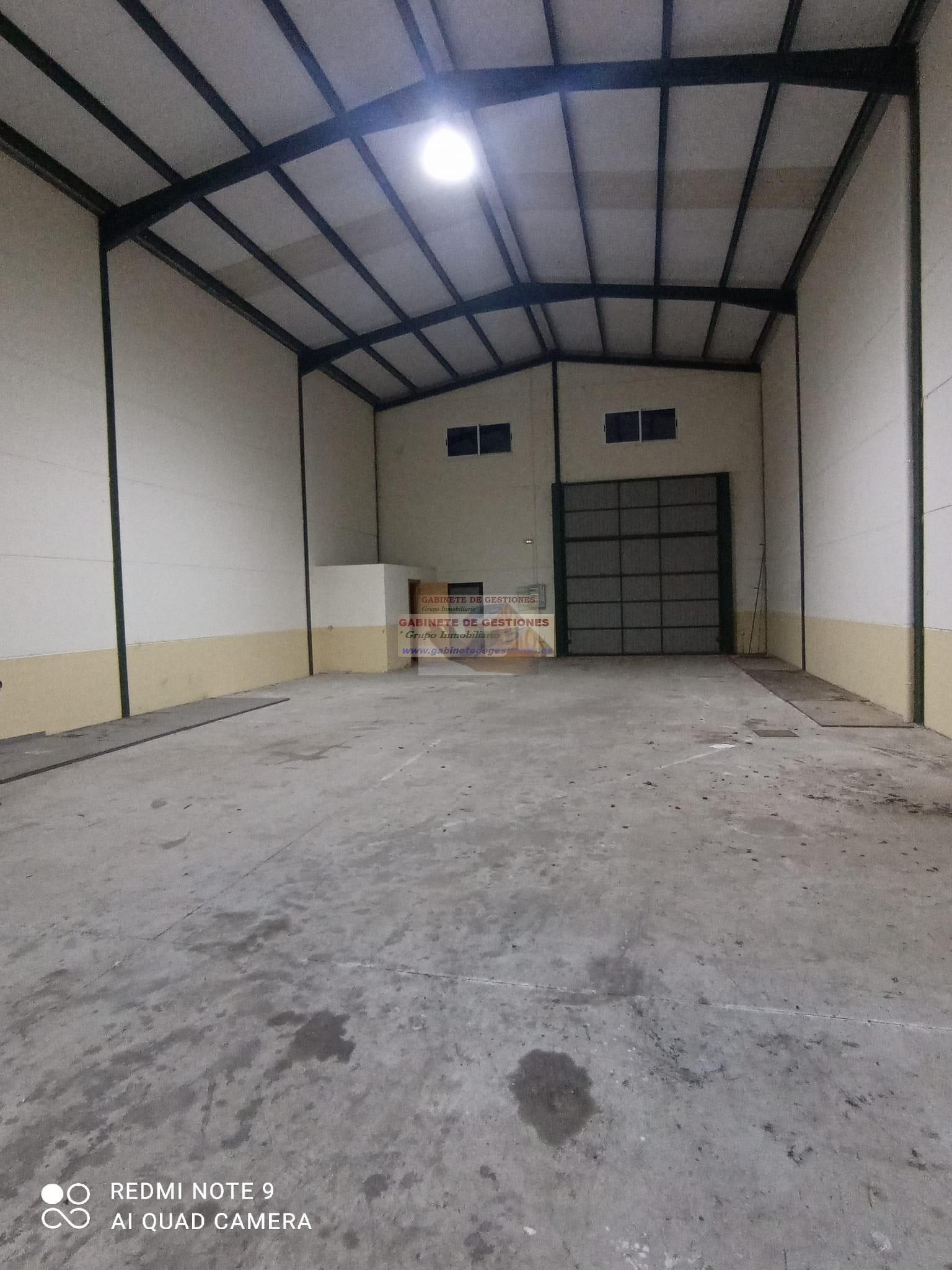 For rent of industrial plant/warehouse in Chinchilla de Monte-Aragón