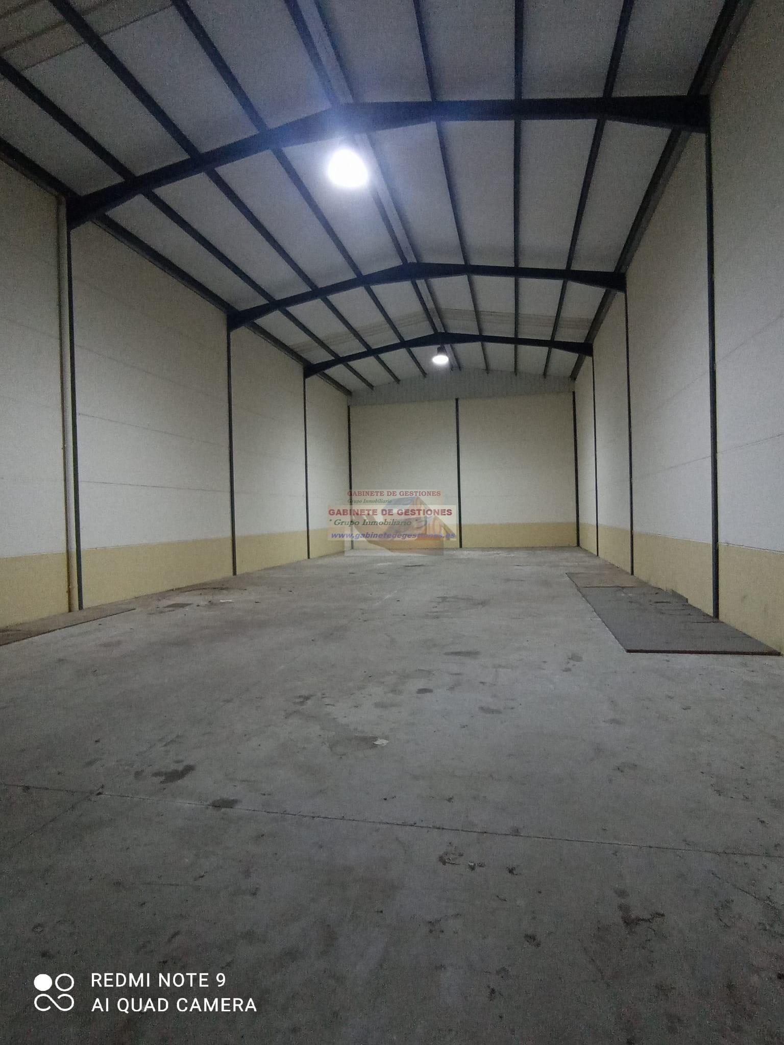 For rent of industrial plant/warehouse in Chinchilla de Monte-Aragón
