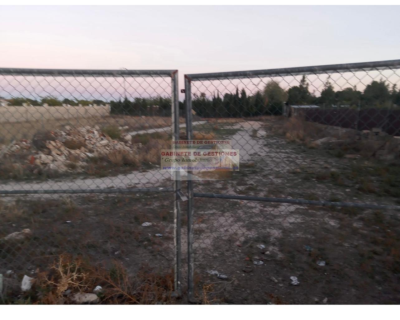 For sale of land in Albacete