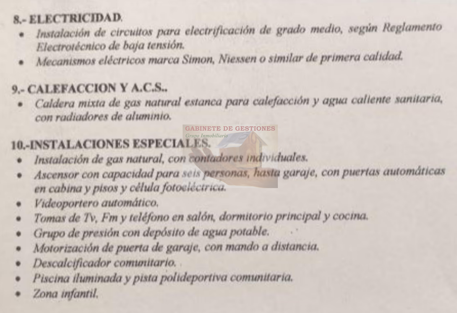 For sale of flat in Albacete
