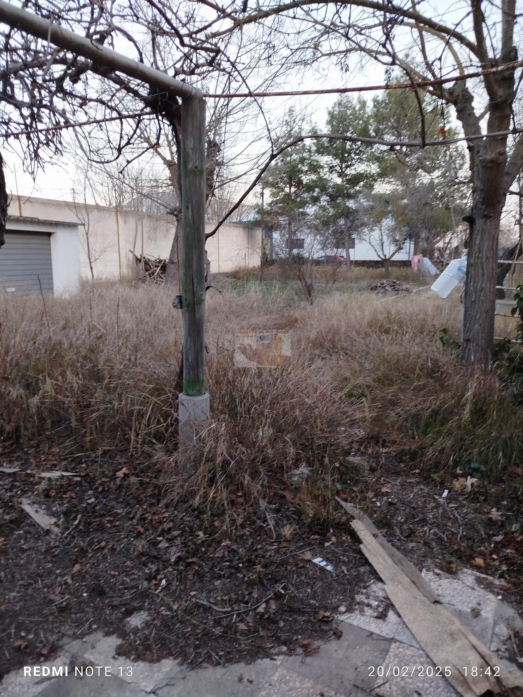 For sale of land in Albacete