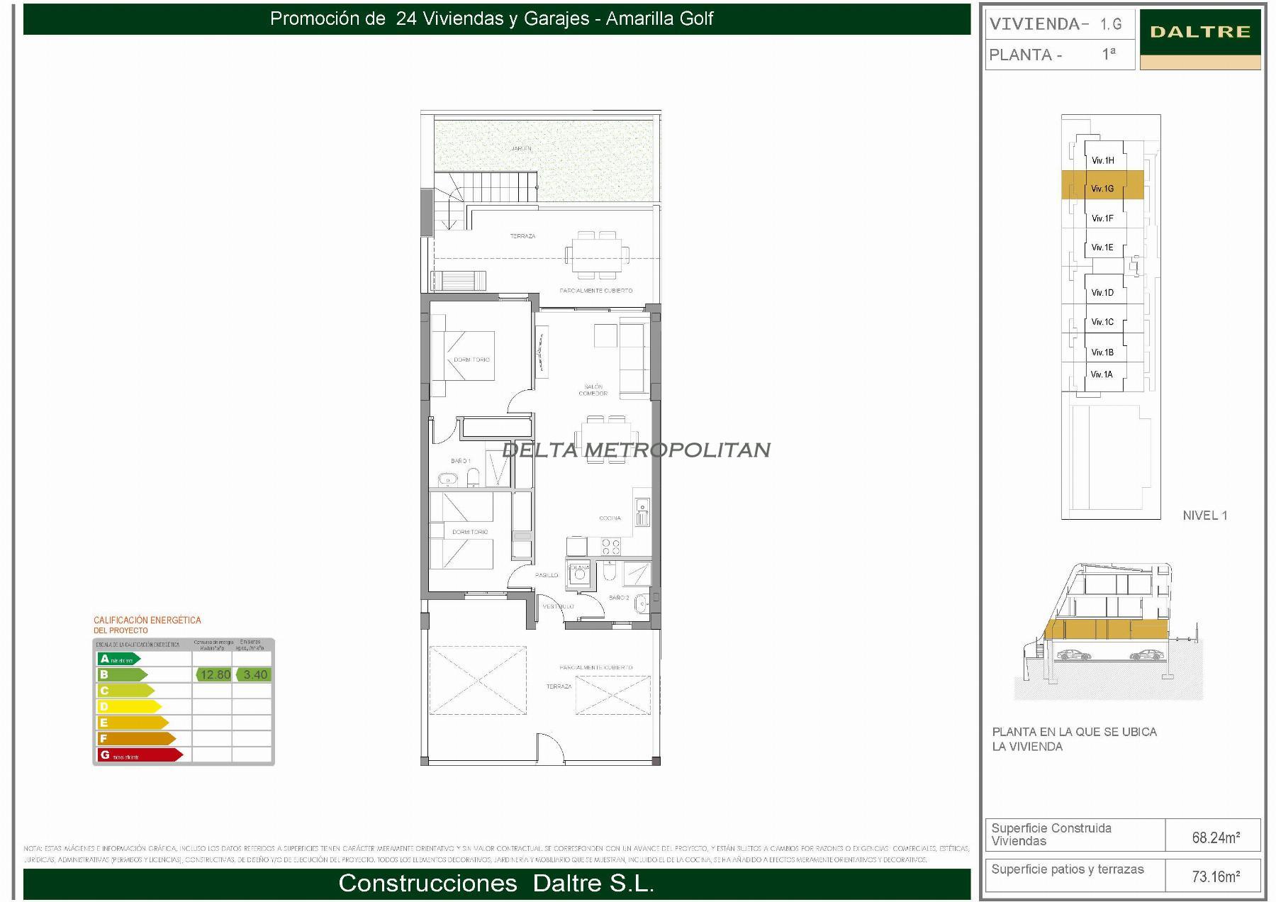 Venta de apartamento en San Miguel de Abona