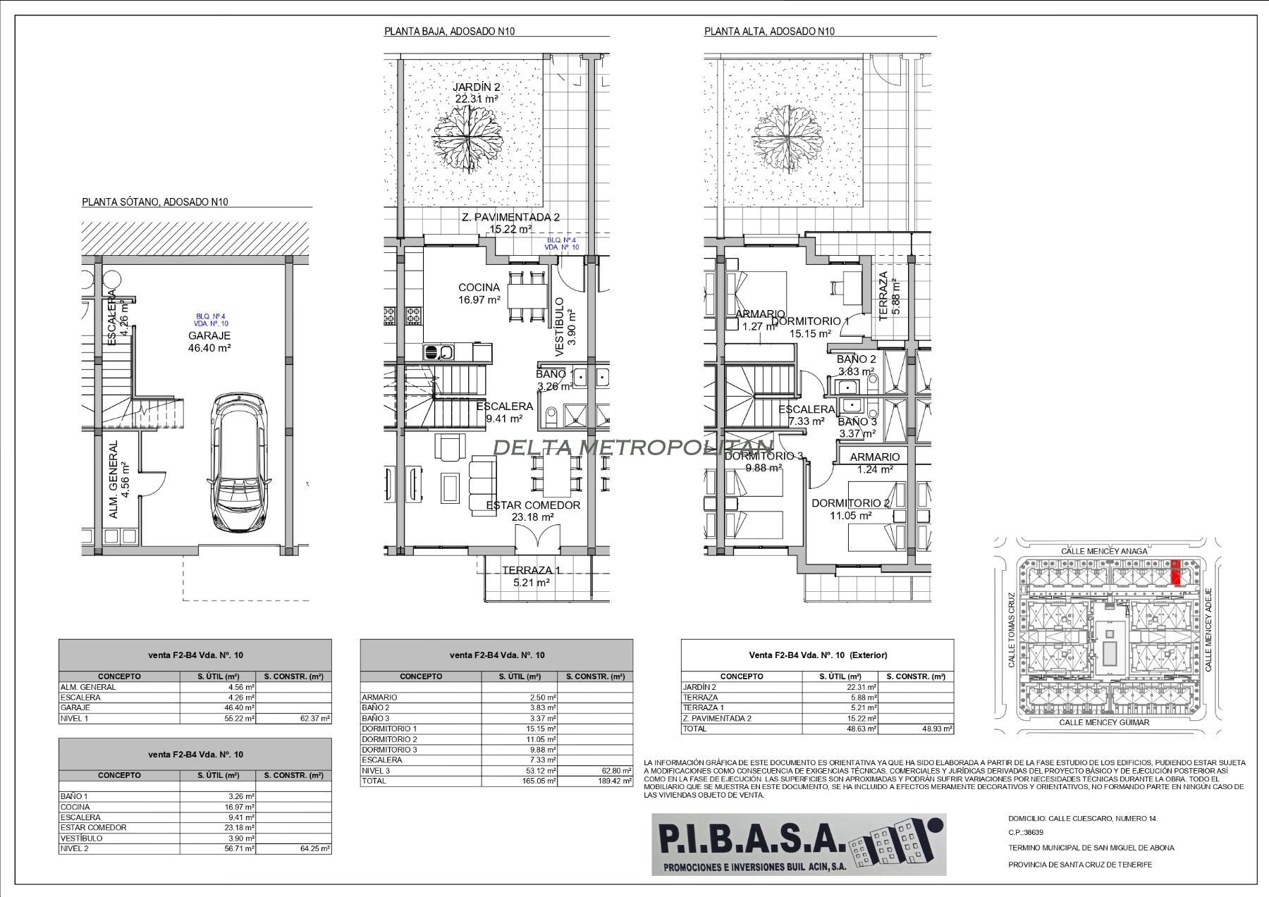 Venta de chalet en San Miguel de Abona