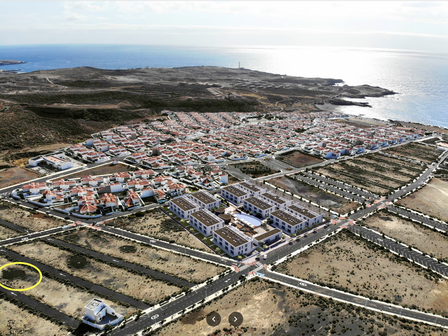 Venta de terreno en Arico