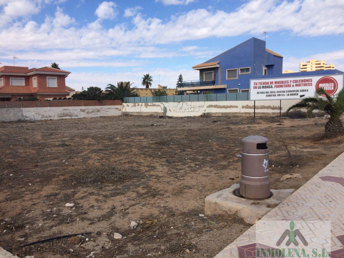 For sale of land in La Manga del Mar Menor