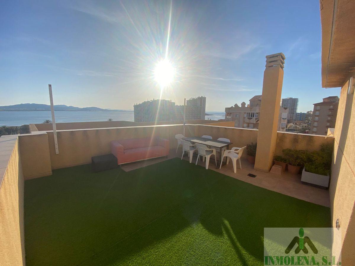 For sale of penthouse in La Manga del Mar Menor