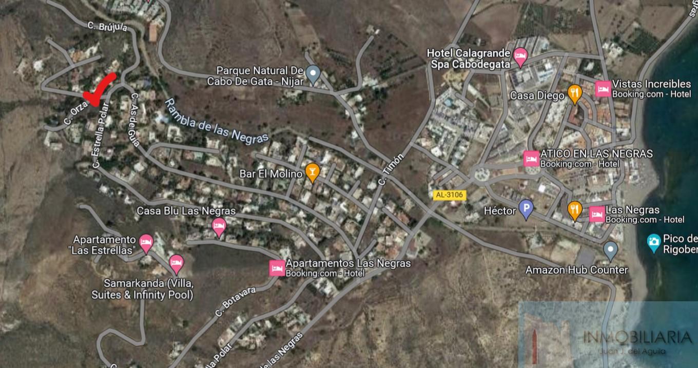 For sale of land in Las Negras