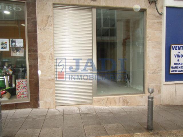 Alquiler de local comercial en Valdepeñas