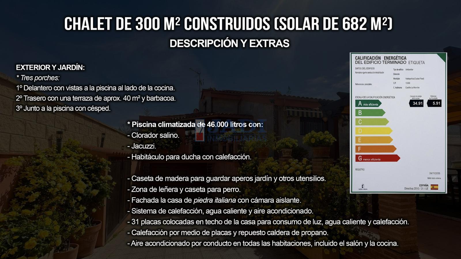 Venta de chalet en Valdepeñas