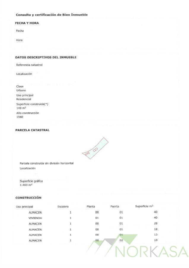 Venta de casa en Belmonte de Miranda