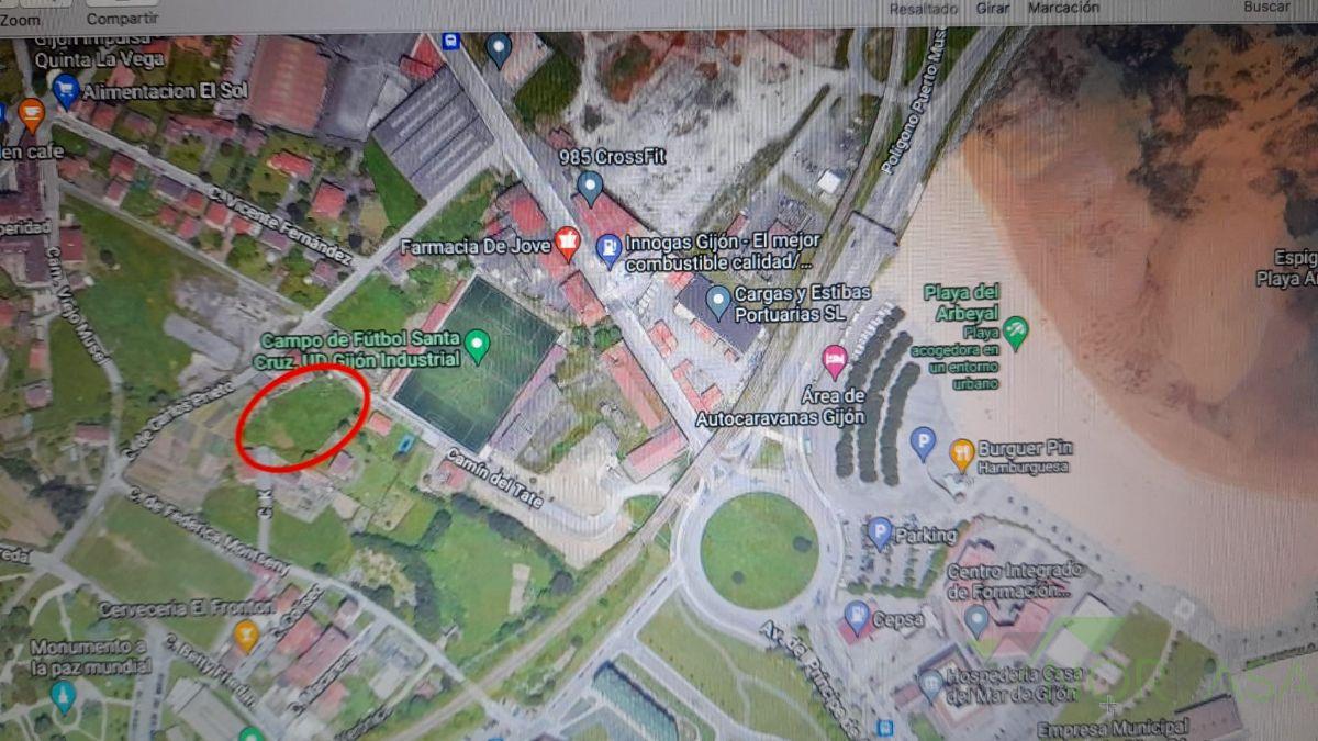For sale of land in Gijón