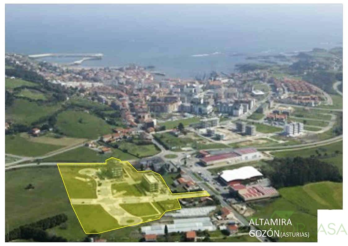 For sale of land in Gozón