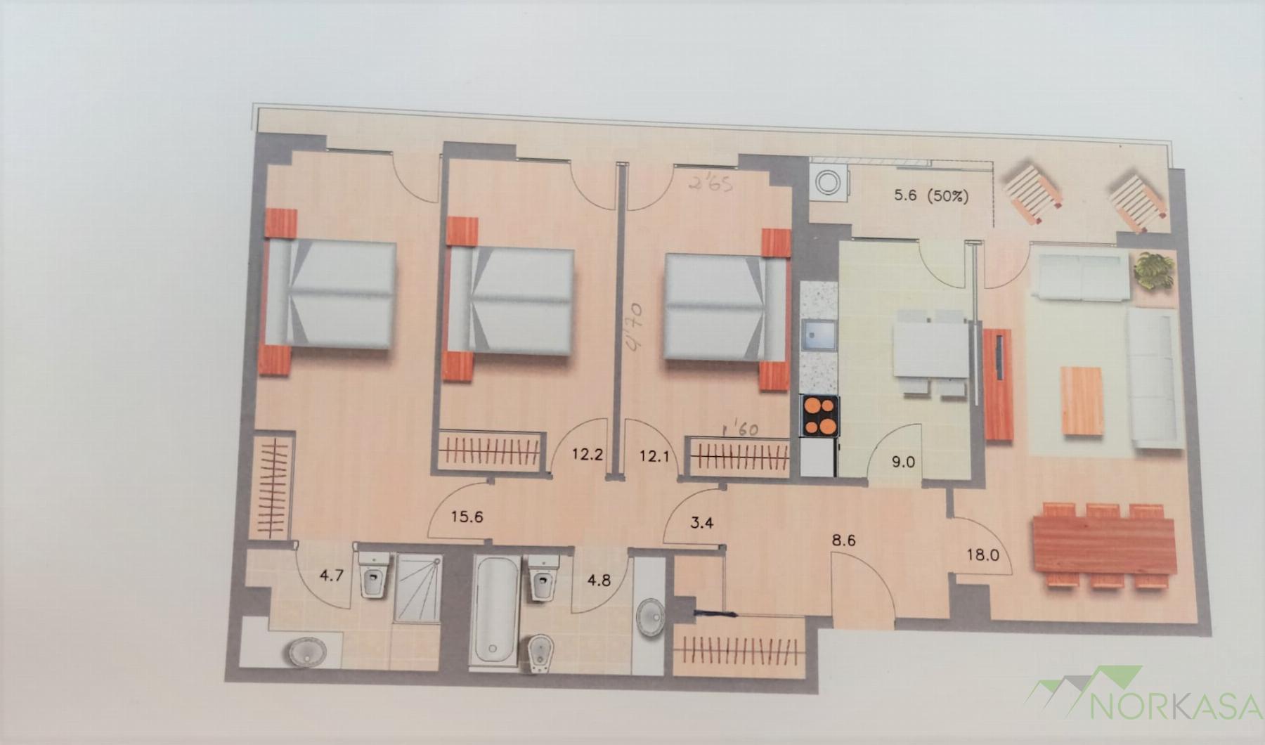 Venta de piso en Oviedo