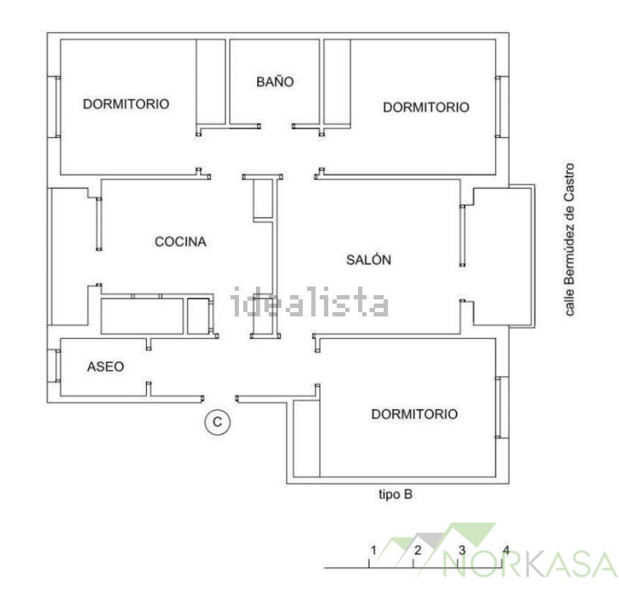 Venta de piso en Oviedo