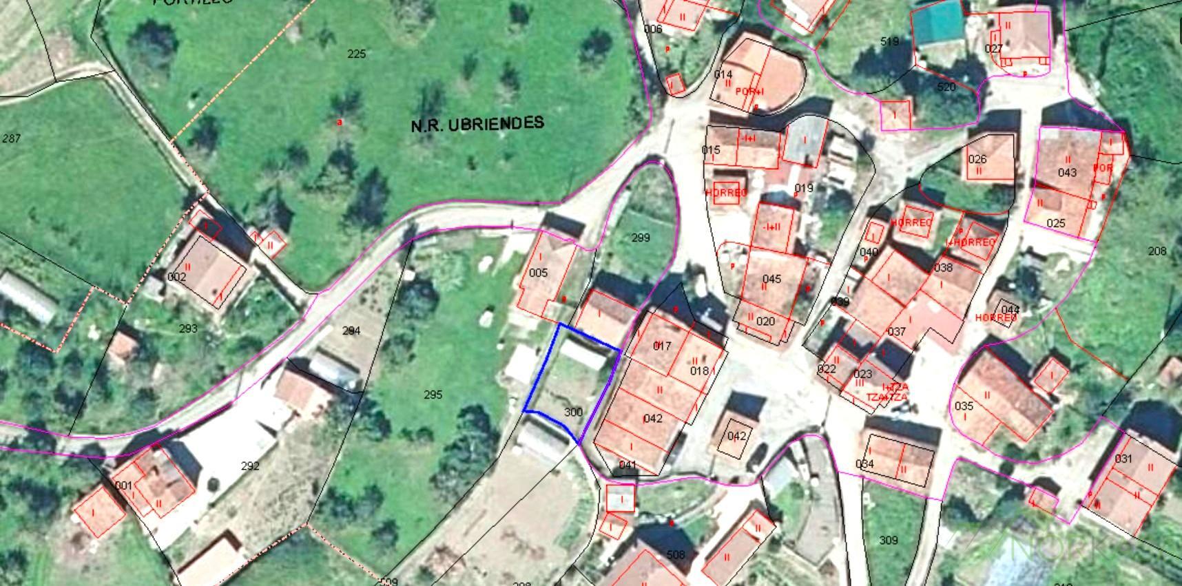 For sale of land in Mieres Concejo