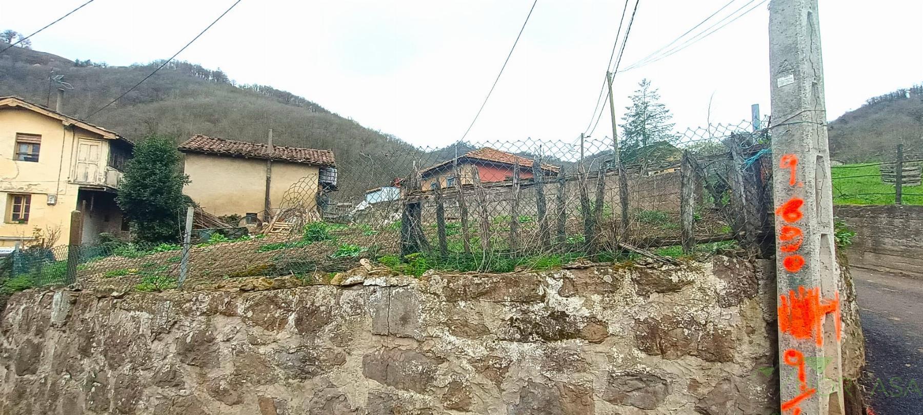 For sale of land in Mieres Concejo