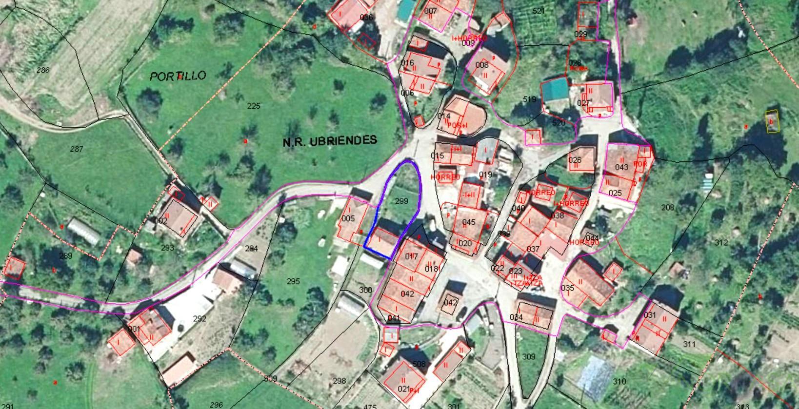 For sale of land in Mieres Concejo