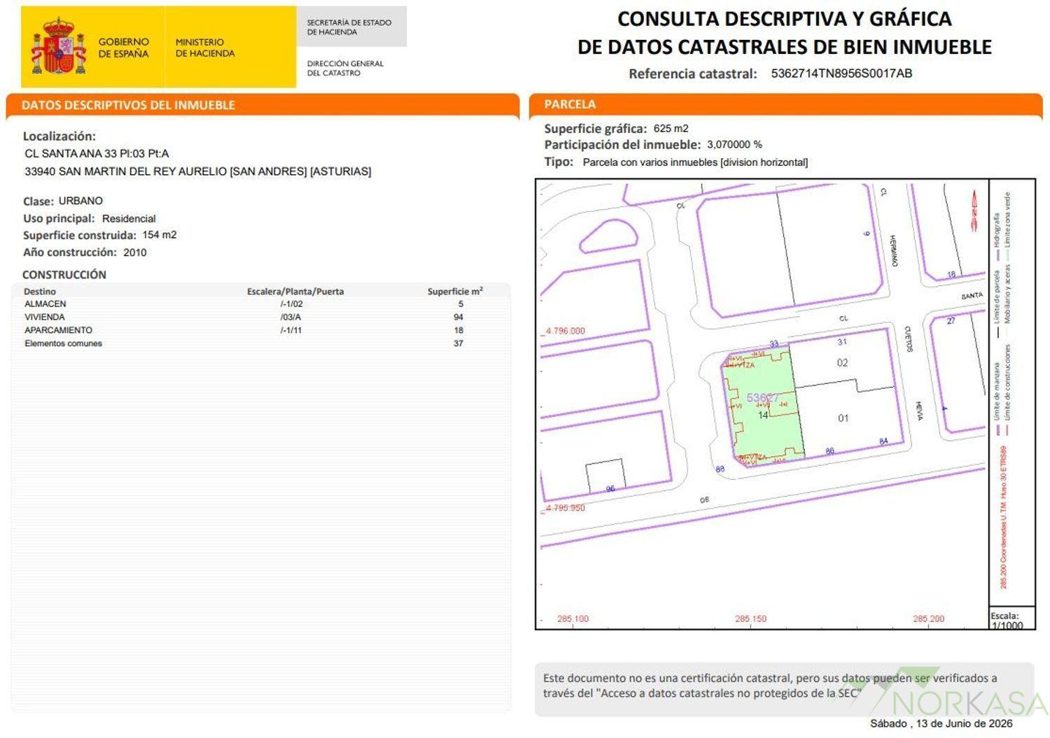 Venta de piso en San Martín del Rey Aurelio