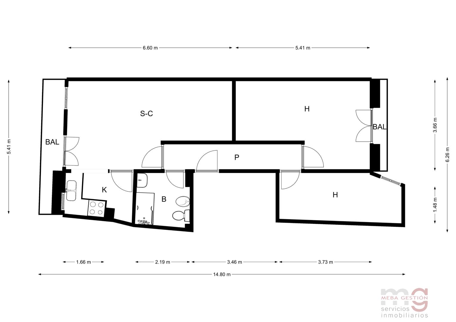 For sale of apartment in Tarragona
