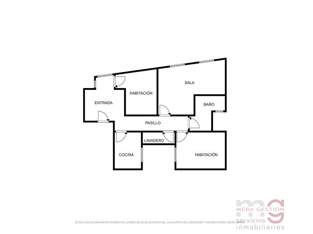 For sale of apartment in Burriana