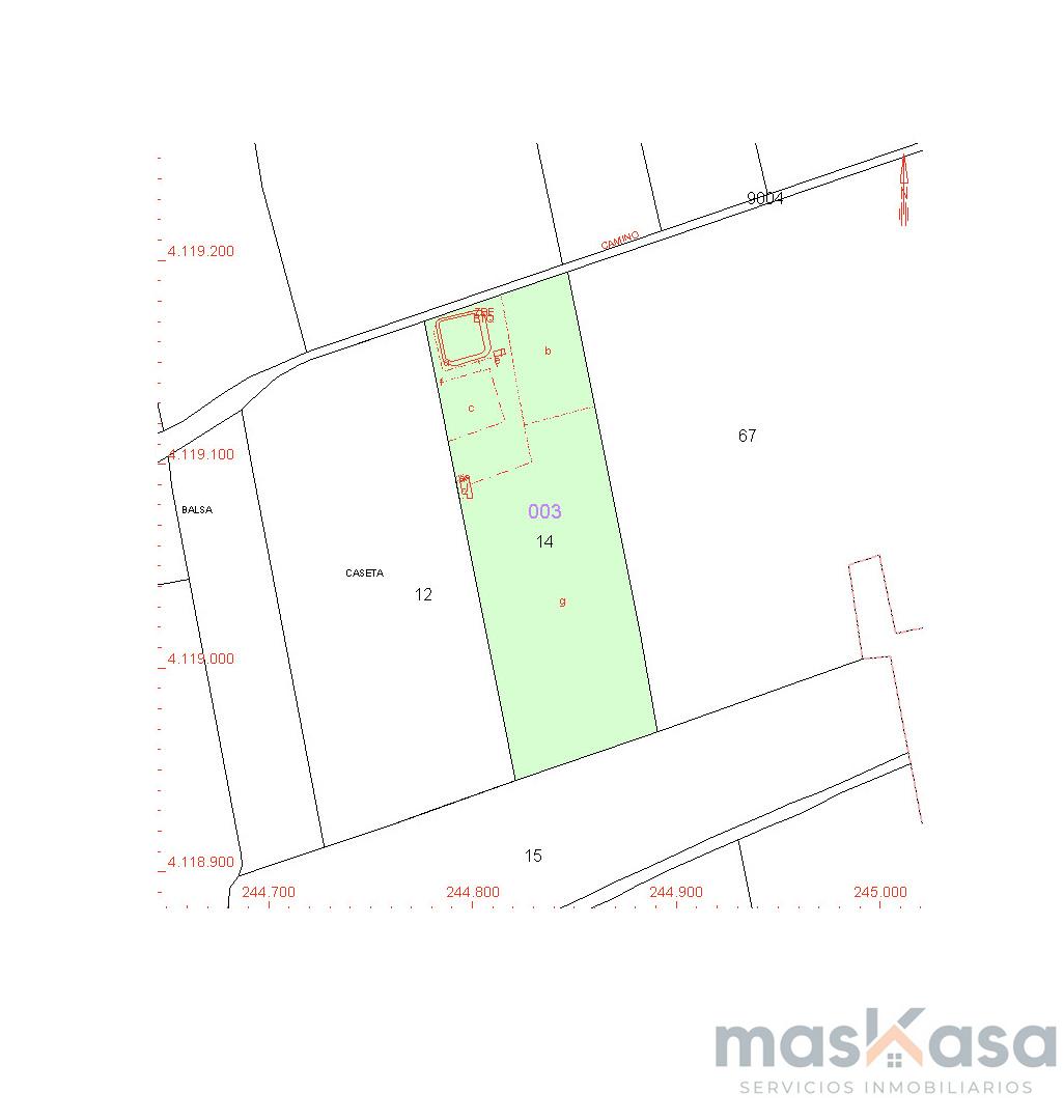 Venta de finca rústica en Los Palacios y Villafranca