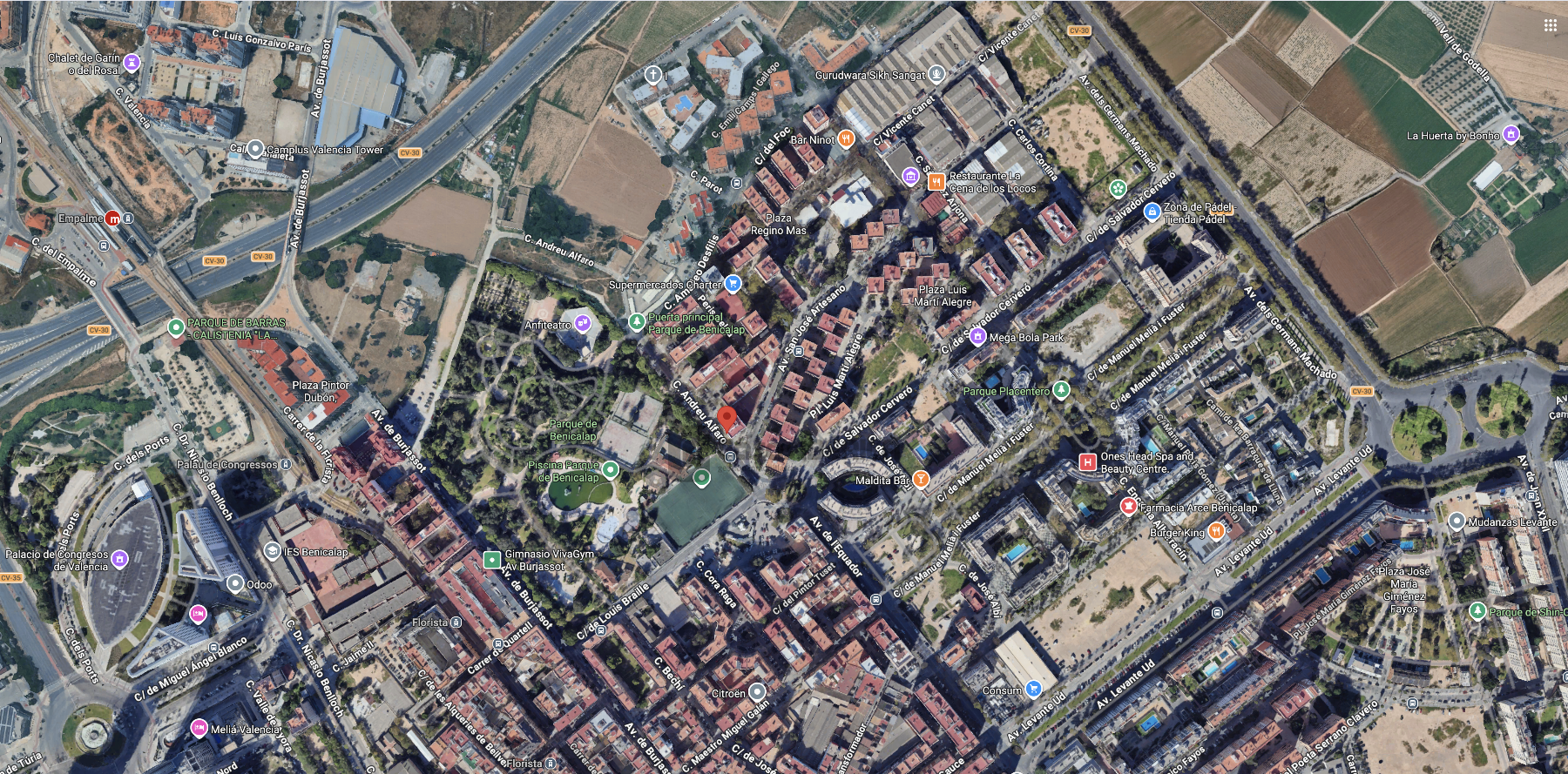 Vista aérea