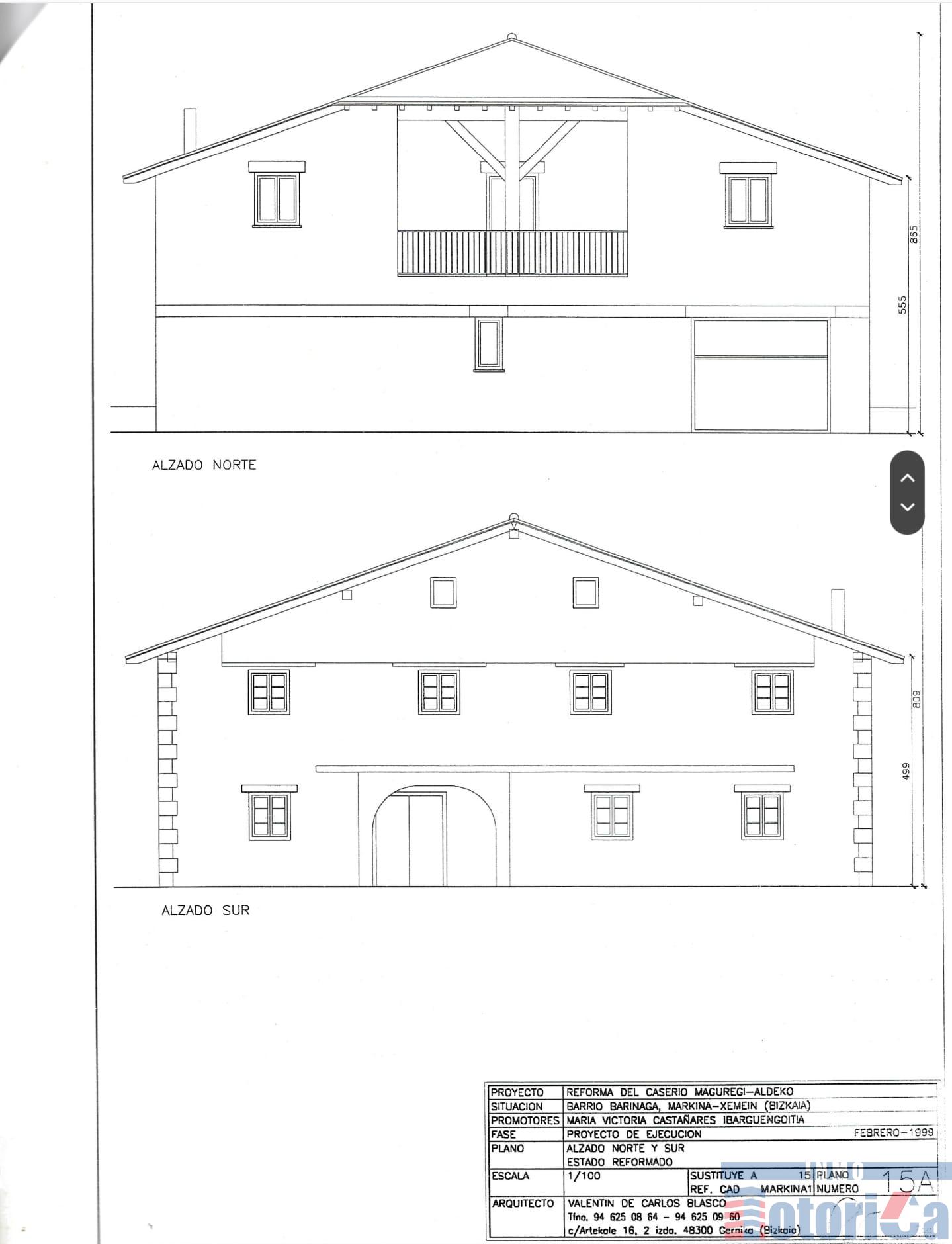 Venta de casa en Etxebarria