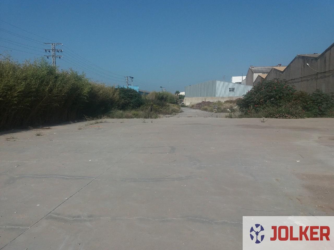 For rent of land in Burriana