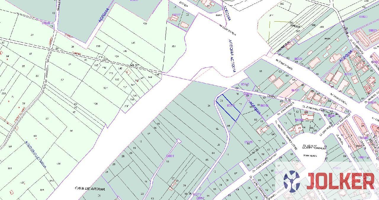 For sale of land in Burriana