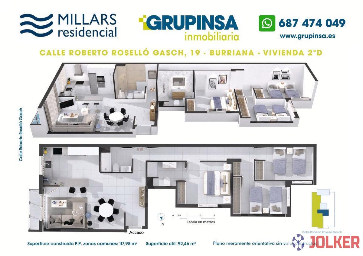 Venta de piso en Burriana