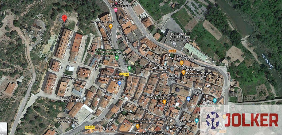 For sale of land in Montanejos