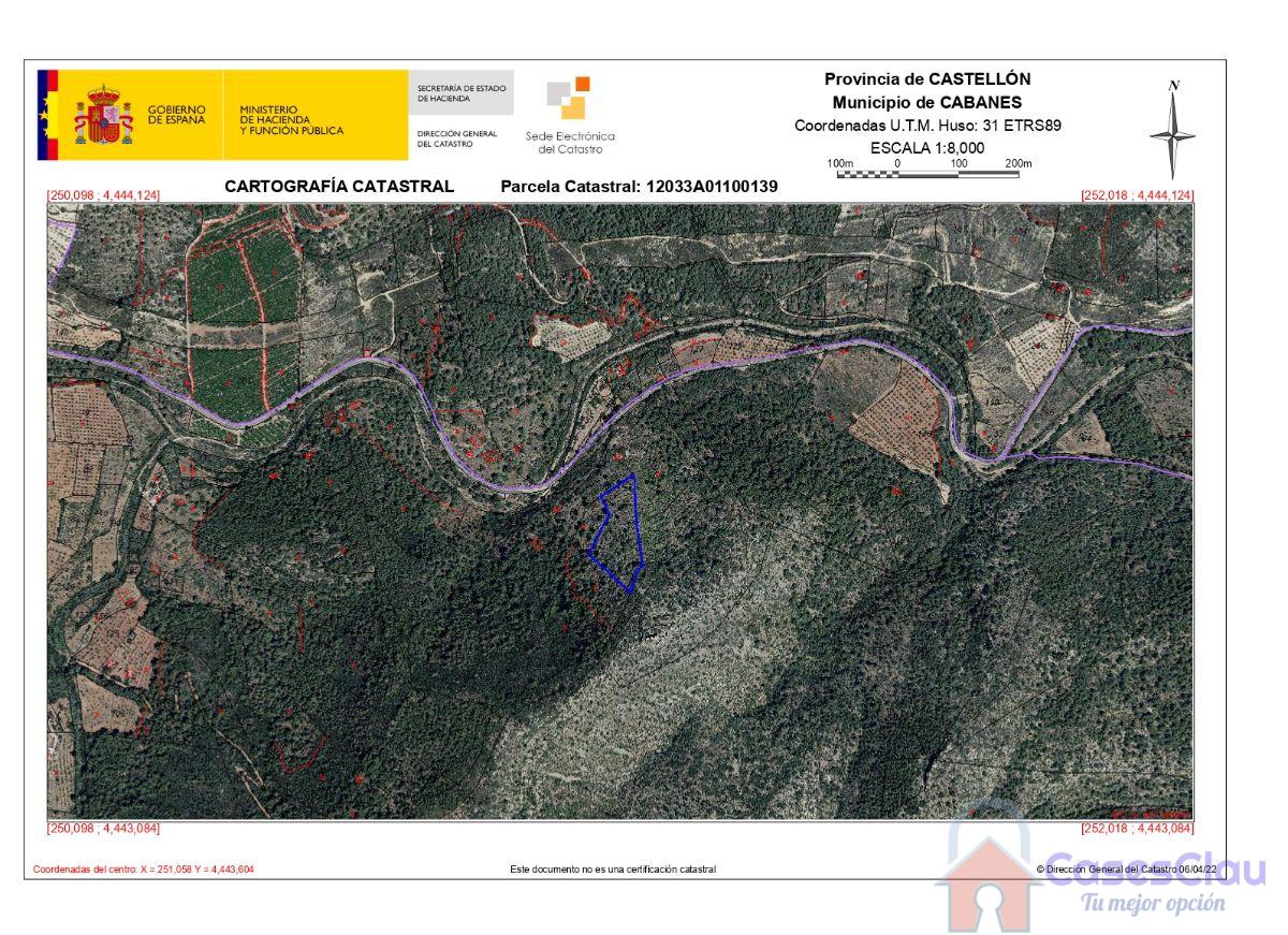 Venta de terreno en Cabanes