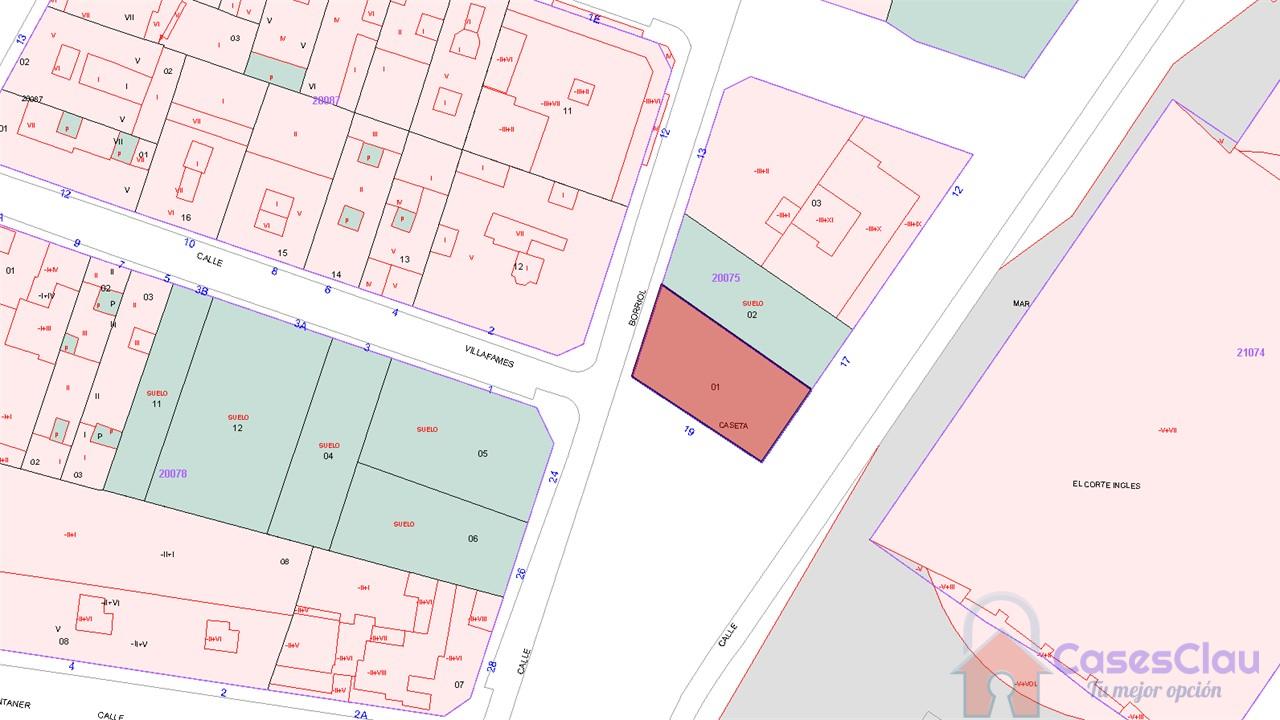 For sale of land in Castellón